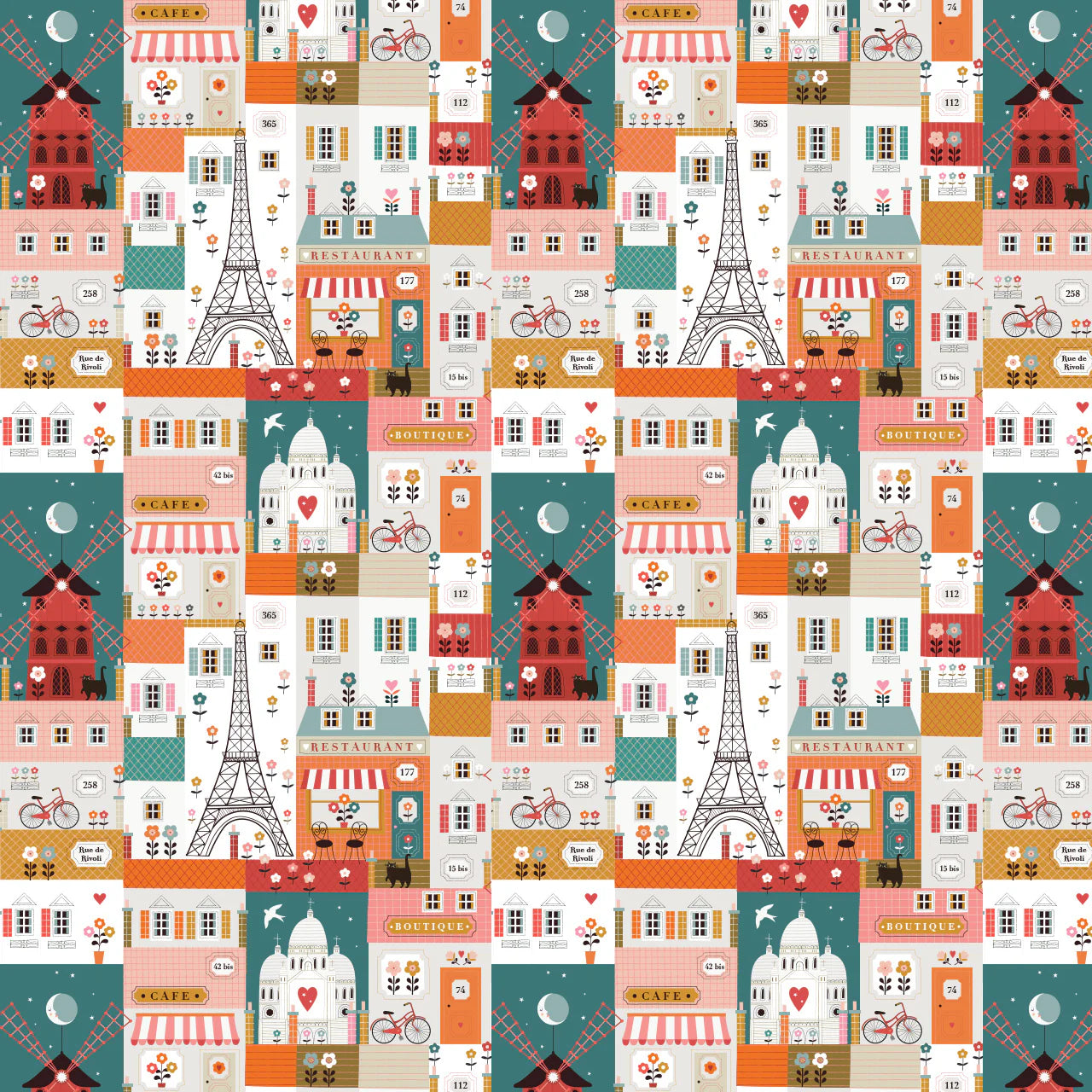 Bon Voyage Quartiers de Paris by Dashwood Studio