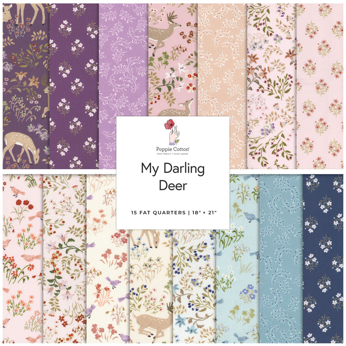 My Darling Deer Fat Quarter Bundle